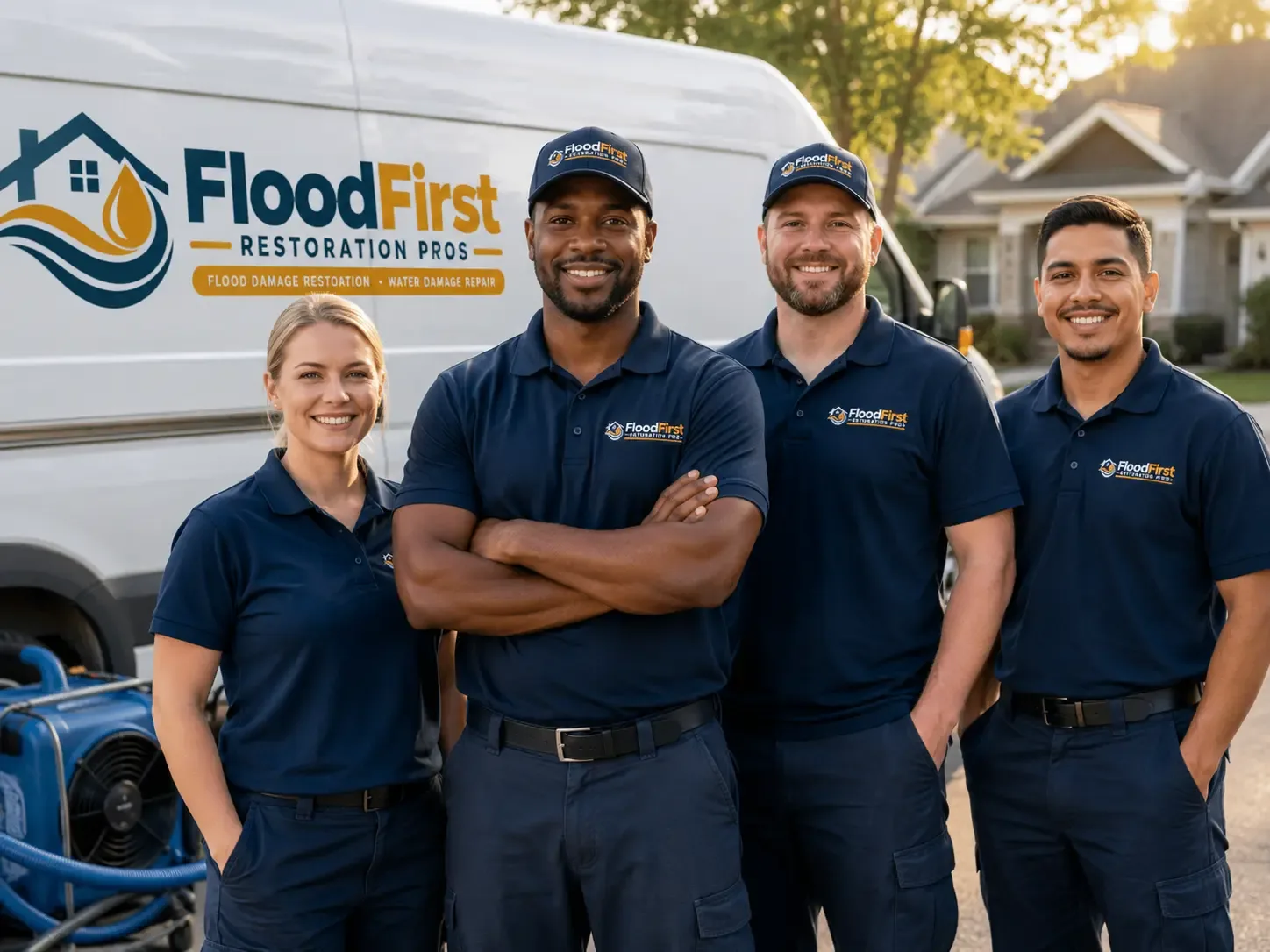 Flood Damage Restoration company in Springbrook, WI
